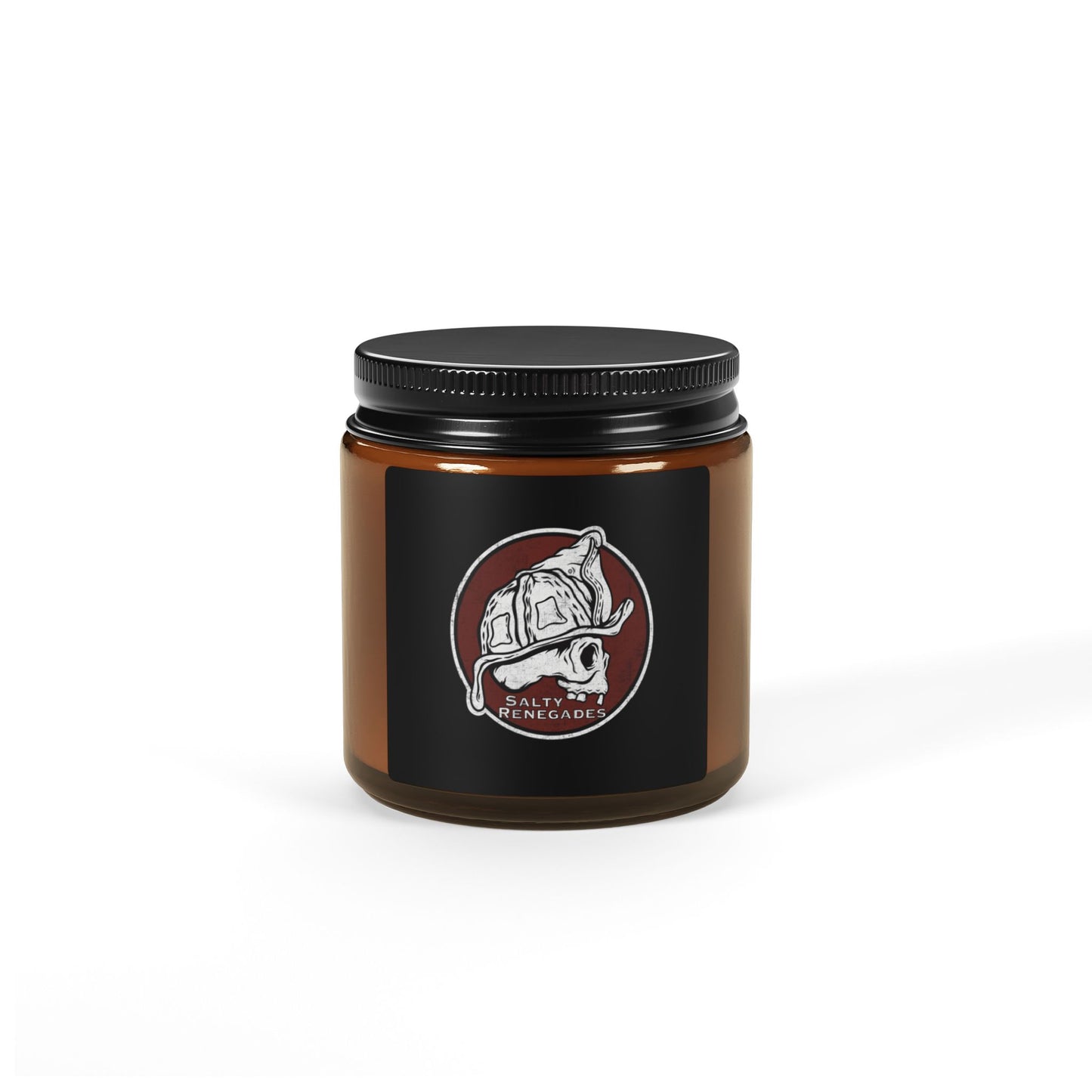 Scented Soy Candle (Multi-Size, Amber Jar)